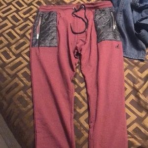 Kangol vest tracksuit burgundy